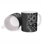 Penrith Panthers NAIDOC Week 2026 Ceramic Mug Aboriginal Lizard Dot Painting - 50 Years of Deadly