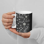 Penrith Panthers NAIDOC Week 2026 Ceramic Mug Aboriginal Lizard Dot Painting - 50 Years of Deadly