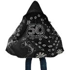 Penrith Panthers NAIDOC Week 2026 Cloak Aboriginal Lizard Dot Painting - 50 Years of Deadly