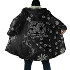 Penrith Panthers NAIDOC Week 2026 Cloak Aboriginal Lizard Dot Painting - 50 Years of Deadly