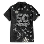 Penrith Panthers NAIDOC Week 2026 Hawaiian Shirt Aboriginal Lizard Dot Painting - 50 Years of Deadly