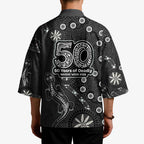 Penrith Panthers NAIDOC Week 2026 Kimono Aboriginal Lizard Dot Painting - 50 Years of Deadly
