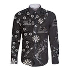 Penrith Panthers NAIDOC Week 2026 Long Sleeve Button Shirt Aboriginal Lizard Dot Painting - 50 Years of Deadly