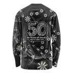 Penrith Panthers NAIDOC Week 2026 Long Sleeve Shirt Aboriginal Lizard Dot Painting - 50 Years of Deadly