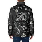 Penrith Panthers NAIDOC Week 2026 Padded Jacket Aboriginal Lizard Dot Painting - 50 Years of Deadly
