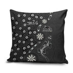 Penrith Panthers NAIDOC Week 2026 Pillow Cover Aboriginal Lizard Dot Painting - 50 Years of Deadly