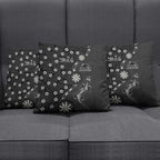 Penrith Panthers NAIDOC Week 2026 Pillow Cover Aboriginal Lizard Dot Painting - 50 Years of Deadly