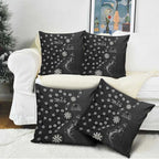Penrith Panthers NAIDOC Week 2026 Pillow Cover Aboriginal Lizard Dot Painting - 50 Years of Deadly