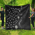 Penrith Panthers NAIDOC Week 2026 Quilt Aboriginal Lizard Dot Painting - 50 Years of Deadly