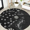 Penrith Panthers NAIDOC Week 2026 Round Carpet Aboriginal Lizard Dot Painting - 50 Years of Deadly