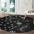 Penrith Panthers NAIDOC Week 2026 Round Carpet Aboriginal Lizard Dot Painting - 50 Years of Deadly