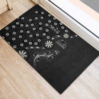 Penrith Panthers NAIDOC Week 2026 Rubber Doormat Aboriginal Lizard Dot Painting - 50 Years of Deadly