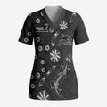 Penrith Panthers NAIDOC Week 2026 Scrub Top Aboriginal Lizard Dot Painting - 50 Years of Deadly