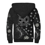 Penrith Panthers NAIDOC Week 2026 Sherpa Hoodie Aboriginal Lizard Dot Painting - 50 Years of Deadly