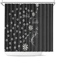 Penrith Panthers NAIDOC Week 2026 Shower Curtain Aboriginal Lizard Dot Painting - 50 Years of Deadly