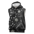 Penrith Panthers NAIDOC Week 2026 Sleeveless Hoodie Aboriginal Lizard Dot Painting - 50 Years of Deadly