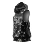 Penrith Panthers NAIDOC Week 2026 Sleeveless Hoodie Aboriginal Lizard Dot Painting - 50 Years of Deadly