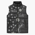 Penrith Panthers NAIDOC Week 2026 Sleeveless Puffer Jacket Aboriginal Lizard Dot Painting - 50 Years of Deadly