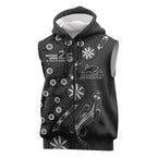Penrith Panthers NAIDOC Week 2026 Sleeveless Zip Hoodie Aboriginal Lizard Dot Painting - 50 Years of Deadly