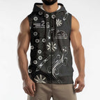 Penrith Panthers NAIDOC Week 2026 Sleeveless Zip Hoodie Aboriginal Lizard Dot Painting - 50 Years of Deadly