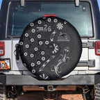 Penrith Panthers NAIDOC Week 2026 Spare Tire Cover Aboriginal Lizard Dot Painting - 50 Years of Deadly