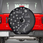 Penrith Panthers NAIDOC Week 2026 Spare Tire Cover Aboriginal Lizard Dot Painting - 50 Years of Deadly