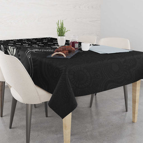 Penrith Panthers NAIDOC Week 2026 Tablecloth Aboriginal Lizard Dot Painting - 50 Years of Deadly