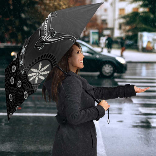 Penrith Panthers NAIDOC Week 2026 Umbrella Aboriginal Lizard Dot Painting - 50 Years of Deadly