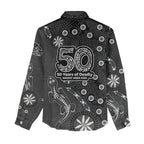 Penrith Panthers NAIDOC Week 2026 Women Casual Shirt Aboriginal Lizard Dot Painting - 50 Years of Deadly