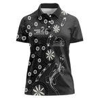 Penrith Panthers NAIDOC Week 2026 Women Polo Shirt Aboriginal Lizard Dot Painting - 50 Years of Deadly
