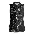 Penrith Panthers NAIDOC Week 2026 Women Sleeveless Polo Shirt Aboriginal Lizard Dot Painting - 50 Years of Deadly
