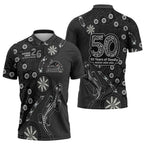 Penrith Panthers NAIDOC Week 2026 Zipper Polo Shirt Aboriginal Lizard Dot Painting - 50 Years of Deadly