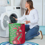 South Sydney Rabbitohs NAIDOC Week 2026 Laundry Basket Aboriginal Lizard Dot Painting - 50 Years of Deadly