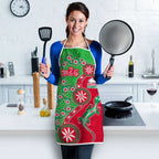 South Sydney Rabbitohs NAIDOC Week 2026 Apron Aboriginal Lizard Dot Painting - 50 Years of Deadly