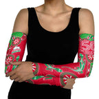 South Sydney Rabbitohs NAIDOC Week 2026 Arm Sleeves Aboriginal Lizard Dot Painting - 50 Years of Deadly