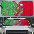 South Sydney Rabbitohs NAIDOC Week 2026 Auto Sun Shade Aboriginal Lizard Dot Painting - 50 Years of Deadly