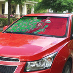 South Sydney Rabbitohs NAIDOC Week 2026 Auto Sun Shade Aboriginal Lizard Dot Painting - 50 Years of Deadly