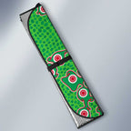 South Sydney Rabbitohs NAIDOC Week 2026 Auto Sun Shade Aboriginal Lizard Dot Painting - 50 Years of Deadly