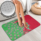 South Sydney Rabbitohs NAIDOC Week 2026 Bathroom Set Aboriginal Lizard Dot Painting - 50 Years of Deadly