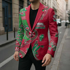 South Sydney Rabbitohs NAIDOC Week 2026 Blazer Aboriginal Lizard Dot Painting - 50 Years of Deadly