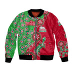South Sydney Rabbitohs NAIDOC Week 2026 Bomber Jacket Aboriginal Lizard Dot Painting - 50 Years of Deadly