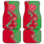 South Sydney Rabbitohs NAIDOC Week 2026 Car Mats Aboriginal Lizard Dot Painting - 50 Years of Deadly