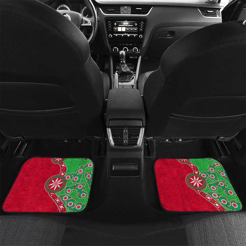 South Sydney Rabbitohs NAIDOC Week 2026 Car Mats Aboriginal Lizard Dot Painting - 50 Years of Deadly