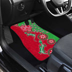 South Sydney Rabbitohs NAIDOC Week 2026 Car Mats Aboriginal Lizard Dot Painting - 50 Years of Deadly