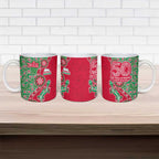 South Sydney Rabbitohs NAIDOC Week 2026 Ceramic Mug Aboriginal Lizard Dot Painting - 50 Years of Deadly