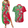South Sydney Rabbitohs NAIDOC Week 2026 Couples Matching Summer Maxi Dress and Hawaiian Shirt Aboriginal Lizard Dot Painting - 50 Years of Deadly