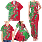 South Sydney Rabbitohs NAIDOC Week 2026 Family Matching Tank Maxi Dress and Hawaiian Shirt Aboriginal Lizard Dot Painting - 50 Years of Deadly