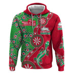 South Sydney Rabbitohs NAIDOC Week 2026 Hoodie Aboriginal Lizard Dot Painting - 50 Years of Deadly