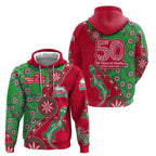 South Sydney Rabbitohs NAIDOC Week 2026 Hoodie Aboriginal Lizard Dot Painting - 50 Years of Deadly
