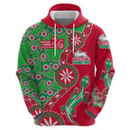 South Sydney Rabbitohs NAIDOC Week 2026 Hoodie Aboriginal Lizard Dot Painting - 50 Years of Deadly